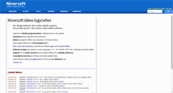 Desktop Screenshot of niversoft.com